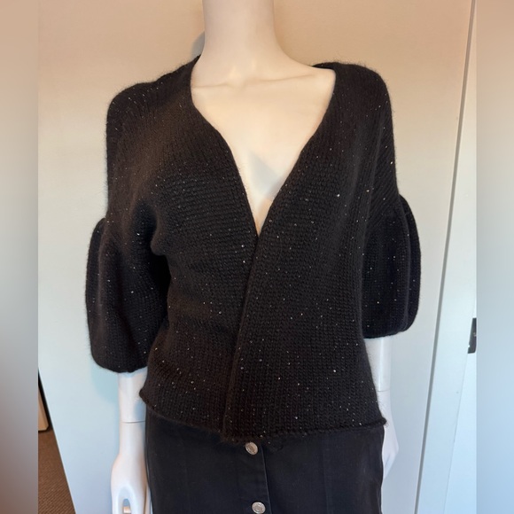 Louiza Babouryan Sparkle Cardigan - MINT! - Picture 1 of 6